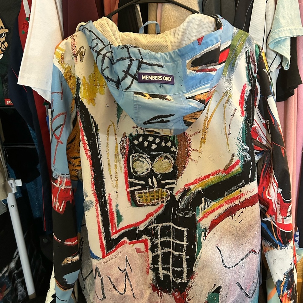 Members Only Multicolor Abstract Hoodie